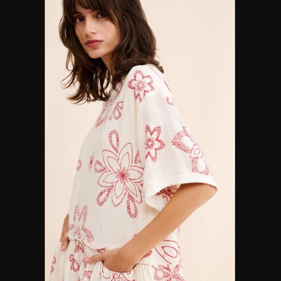 Free People Picking Petals Mini Dress - Picture 4 of 9